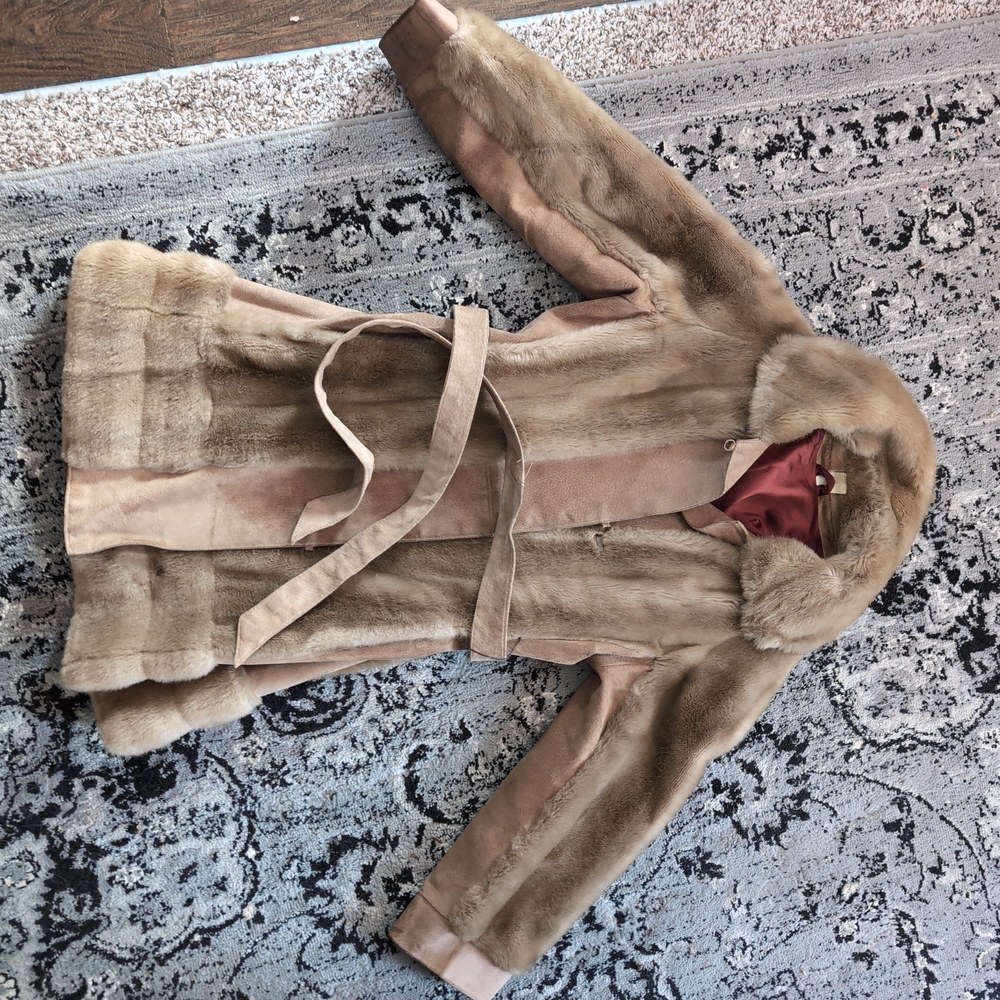 Rosewin Vintage Faux Fur Coat